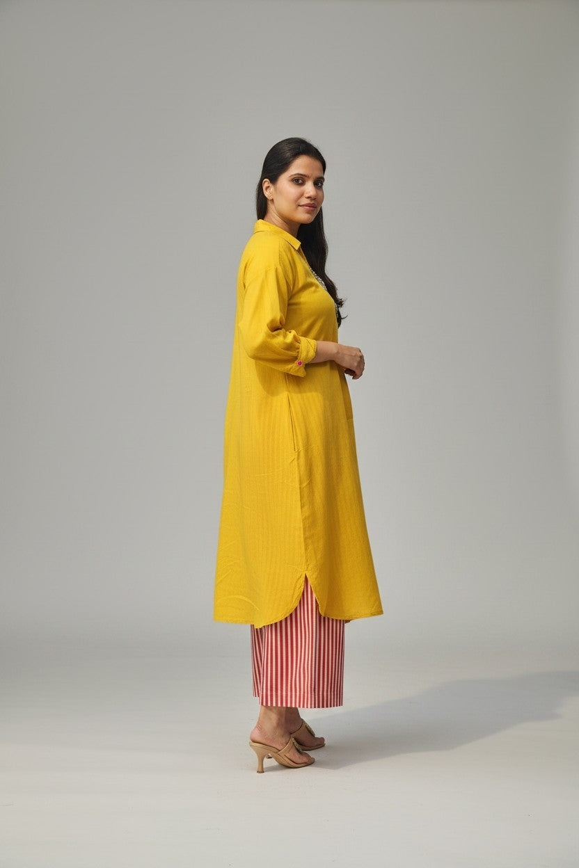 Yellow Kurta Pant