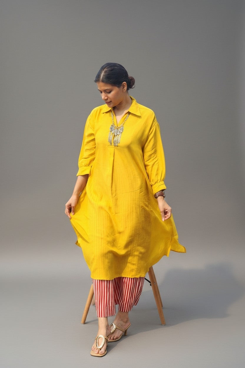 Yellow Kurta Pant